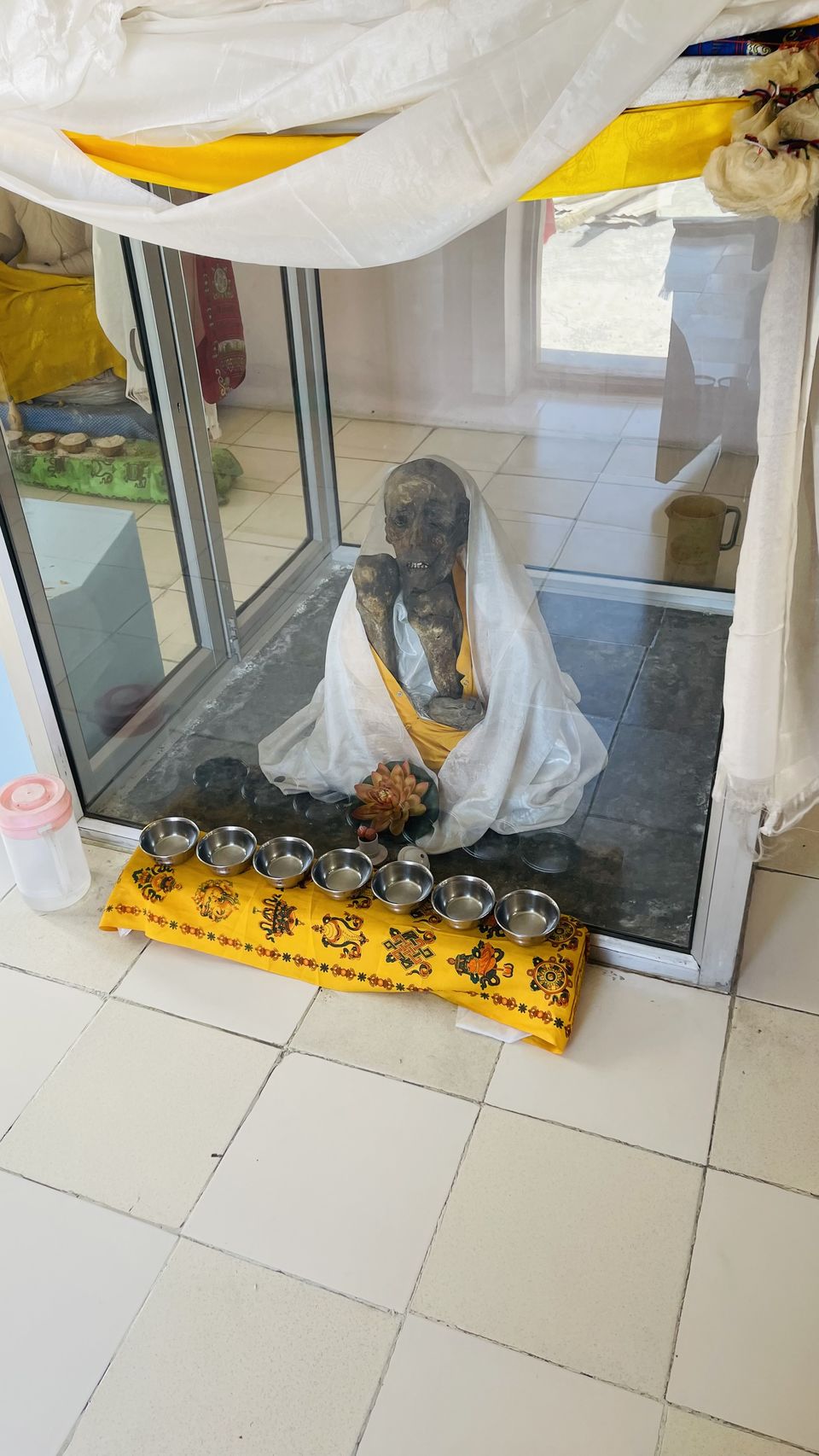 Photo of Inside India's Only Hidden Monastery having a Natural Mummy ! 1/3 by Akshita Duggal