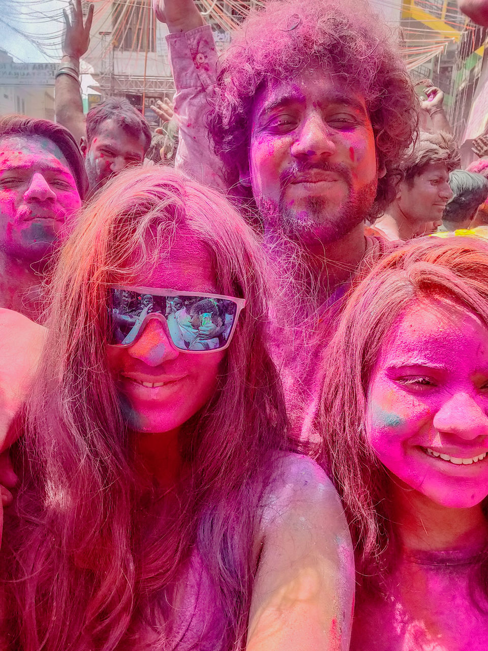 Photo of Two Girls and the Insane Pushkar Holi Festival 2/2 by Abhigya S