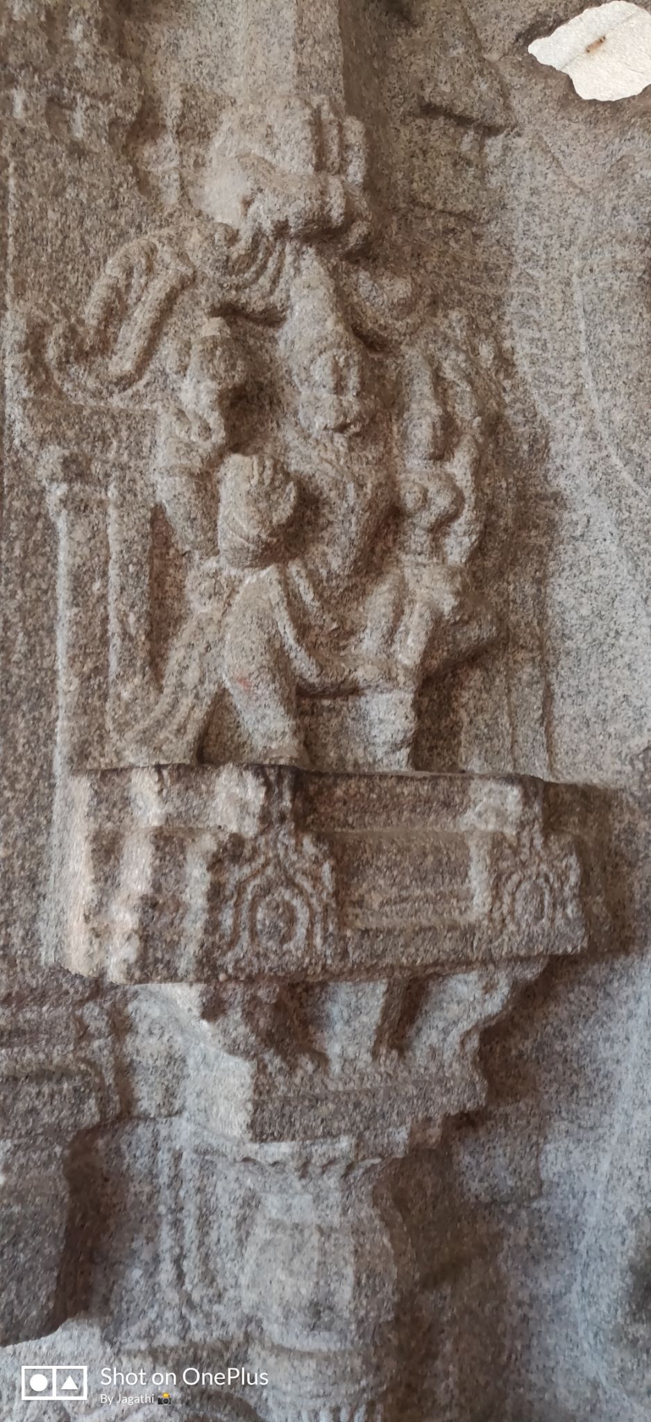 Photo of Hampi Bazaar Street, Karnataka, India by Jagathi Velpuri
