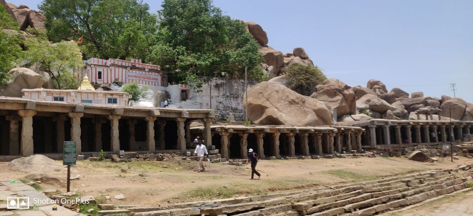 Photo of Hampi Bazaar Street, Karnataka, India by Jagathi Velpuri