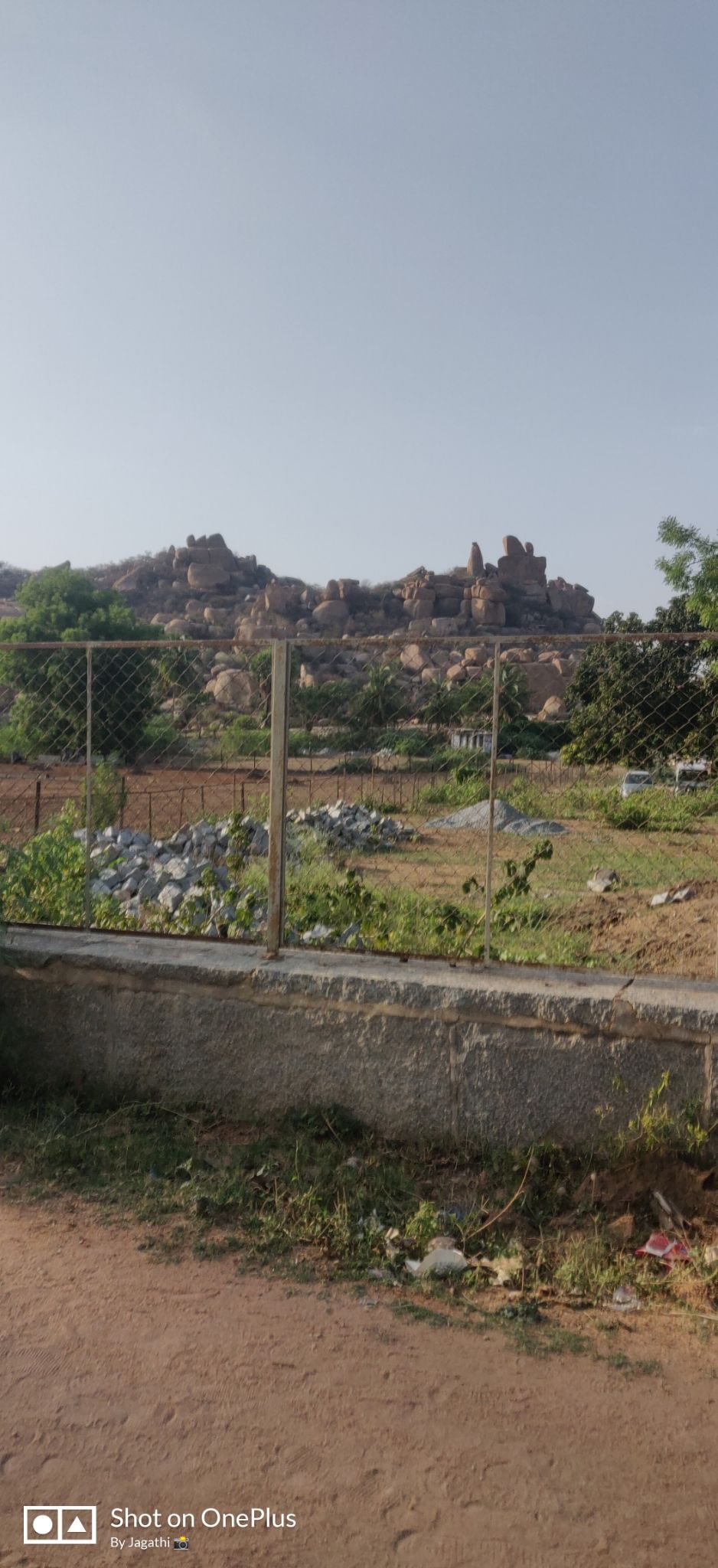 Photo of Hampi Bazaar Street, Karnataka, India by Jagathi Velpuri