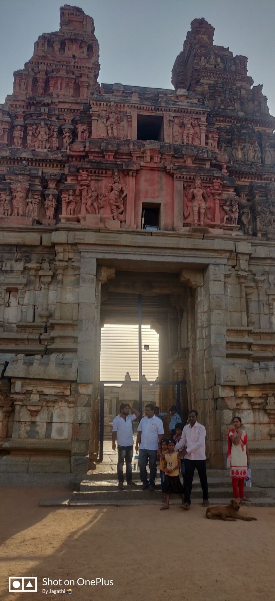 Photo of Hampi Bazaar Street, Karnataka, India by Jagathi Velpuri
