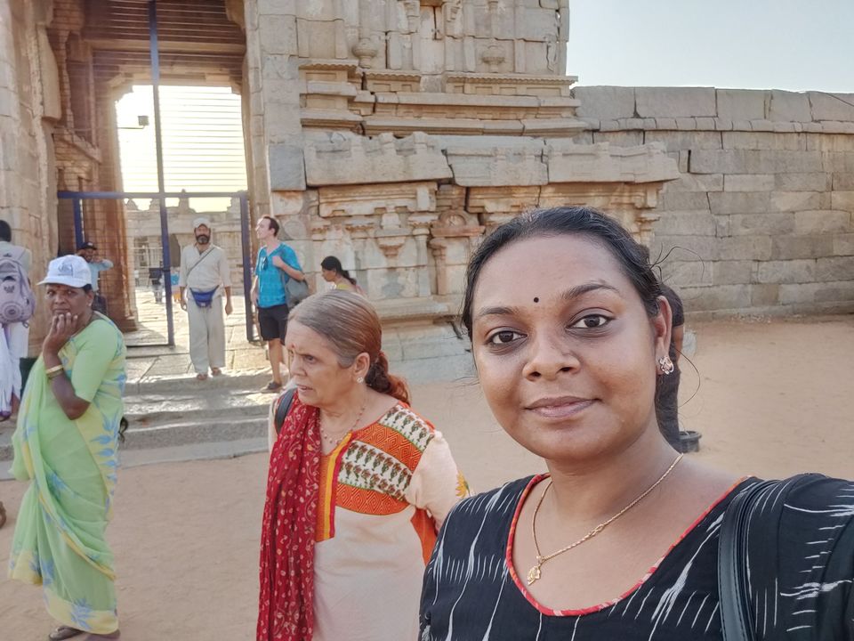 Photo of Hampi Bazaar Street, Karnataka, India by Jagathi Velpuri