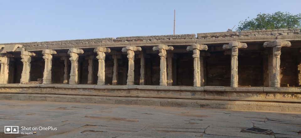 Photo of Hampi Bazaar Street, Karnataka, India by Jagathi Velpuri