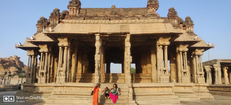 Photo of Hampi Bazaar Street, Karnataka, India by Jagathi Velpuri
