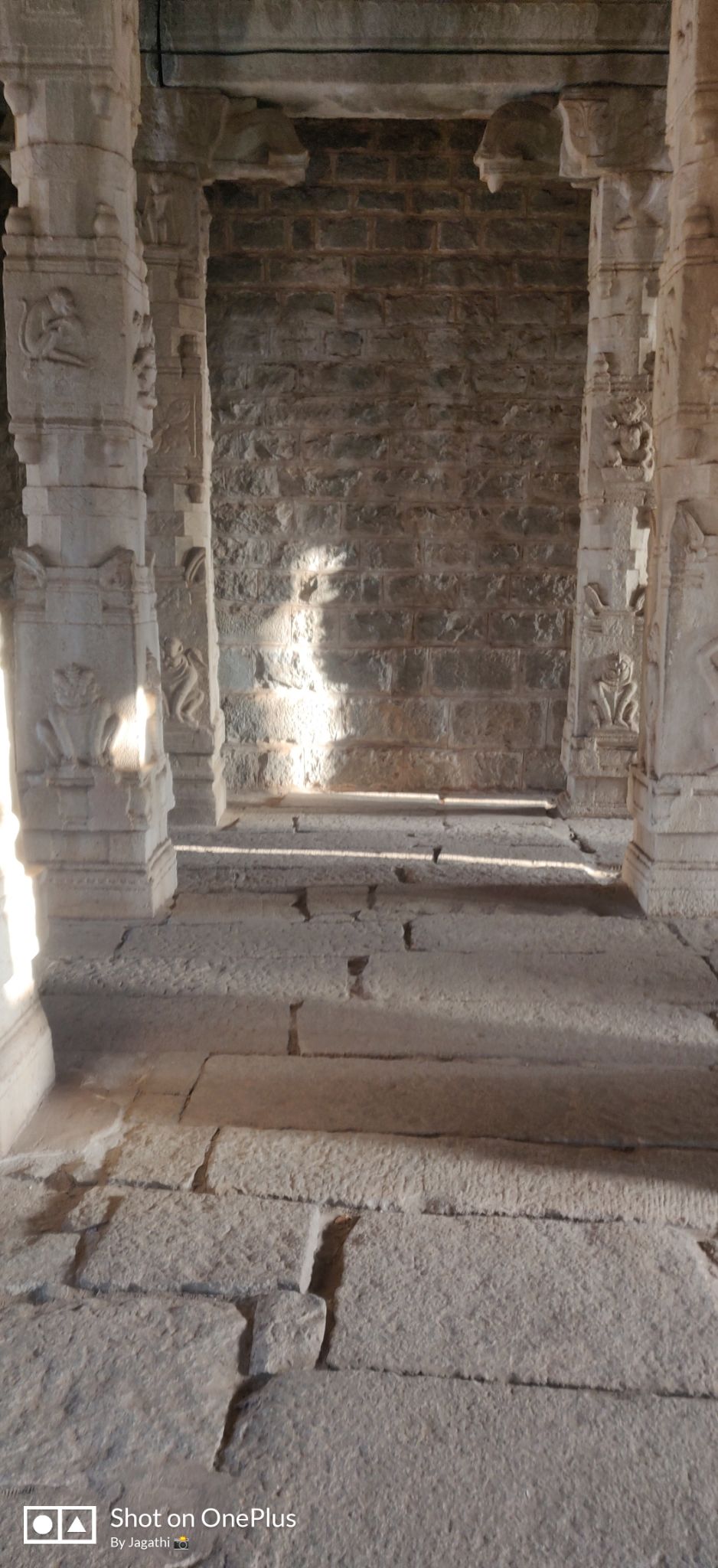 Photo of Hampi Bazaar Street, Karnataka, India by Jagathi Velpuri