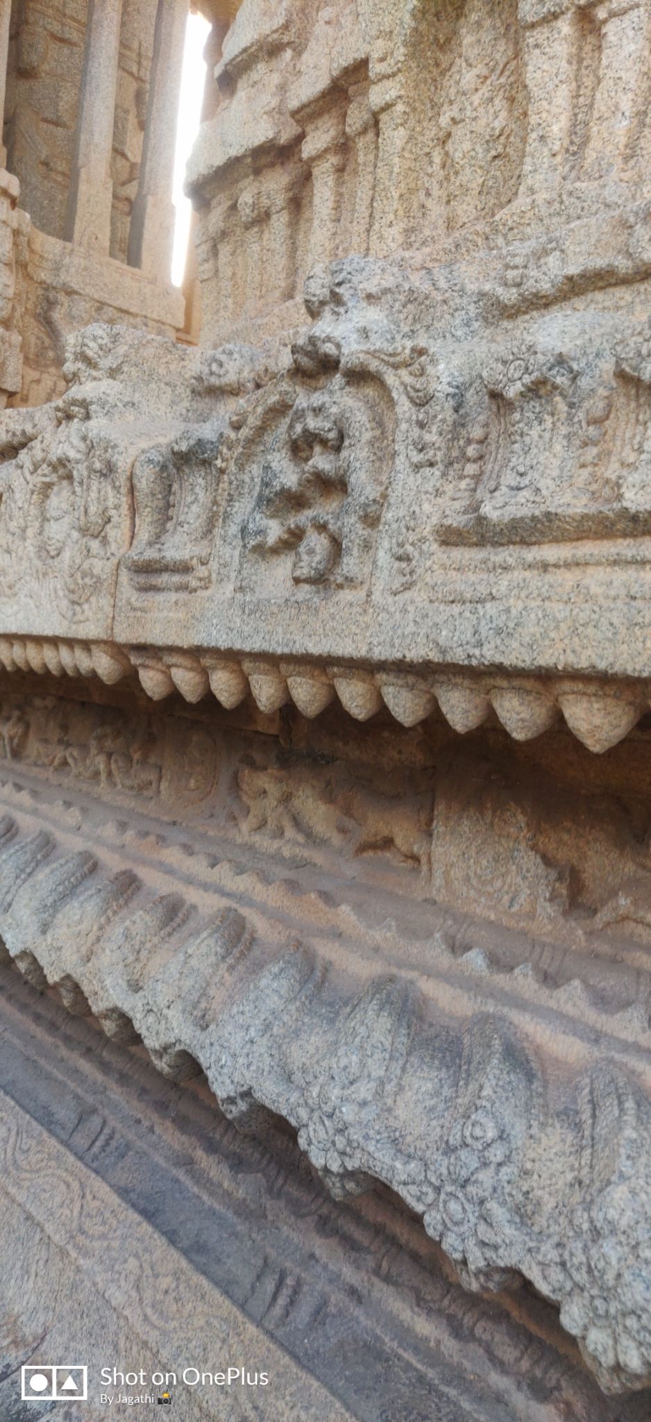 Photo of Hampi Bazaar Street, Karnataka, India by Jagathi Velpuri