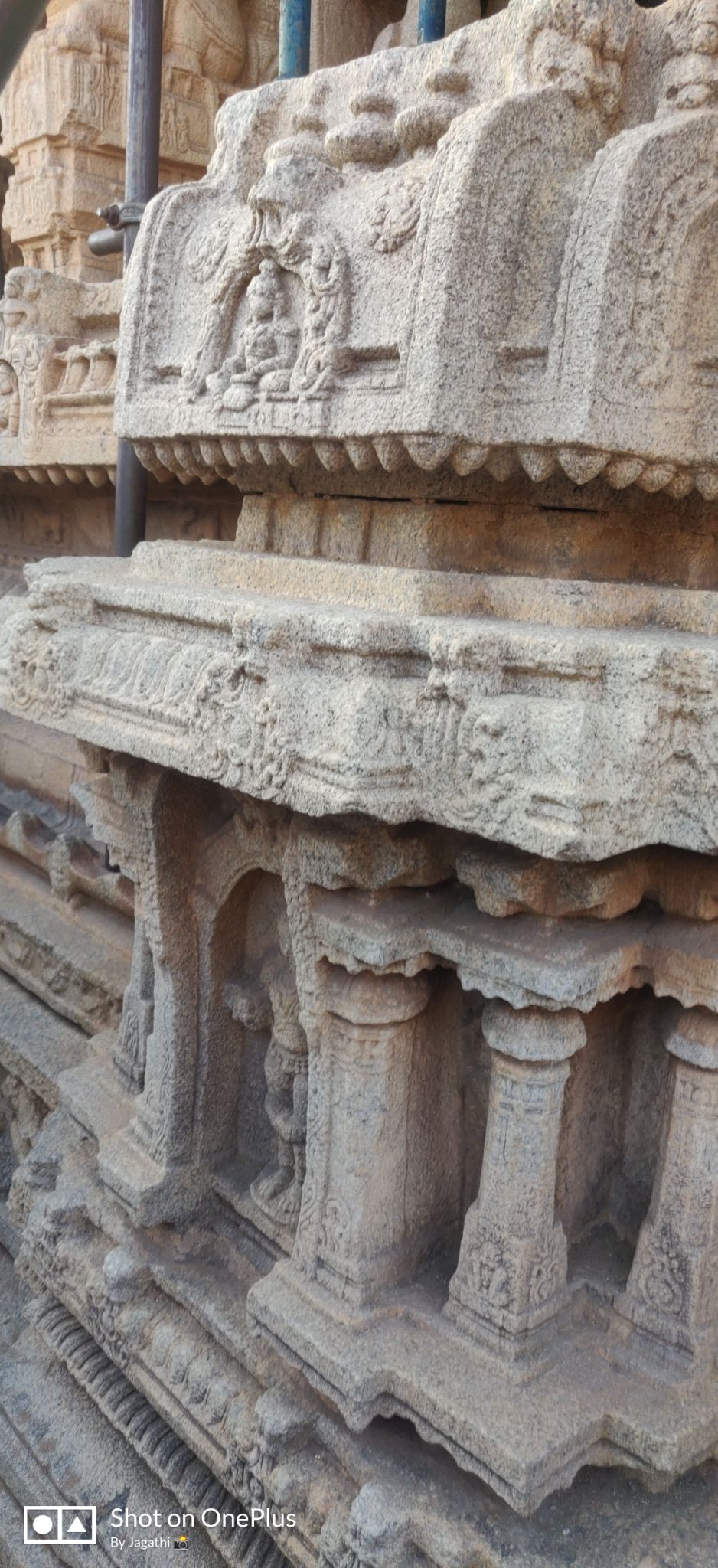 Photo of Hampi Bazaar Street, Karnataka, India by Jagathi Velpuri