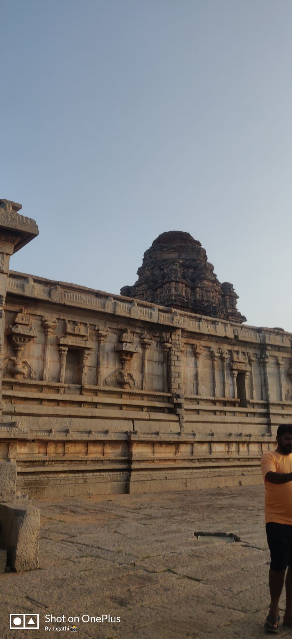 Photo of Hampi Bazaar Street, Karnataka, India by Jagathi Velpuri