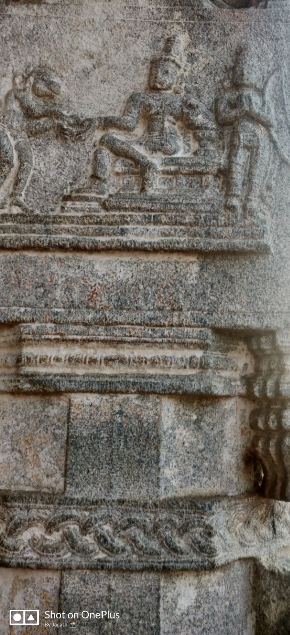 Photo of Hampi Bazaar Street, Karnataka, India by Jagathi Velpuri