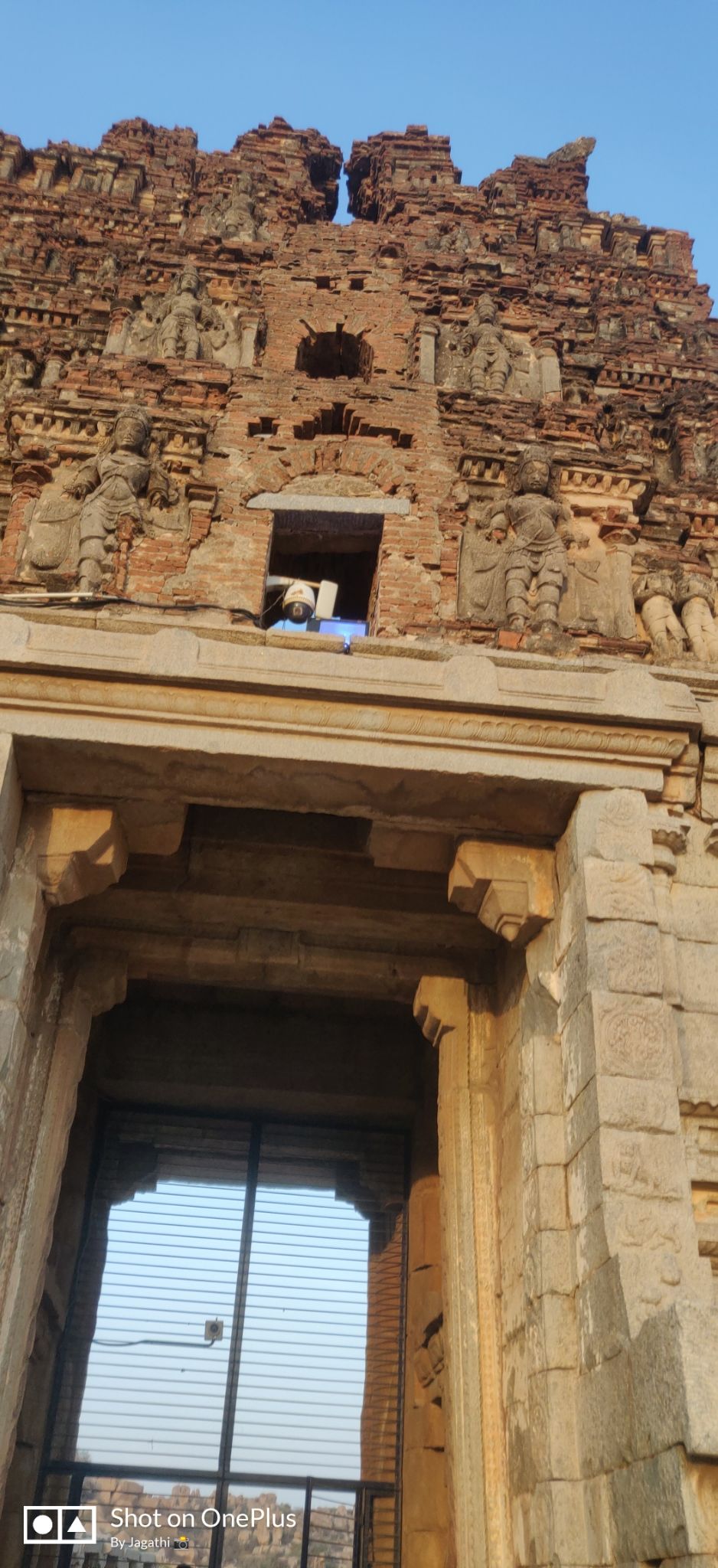 Photo of Hampi Bazaar Street, Karnataka, India by Jagathi Velpuri