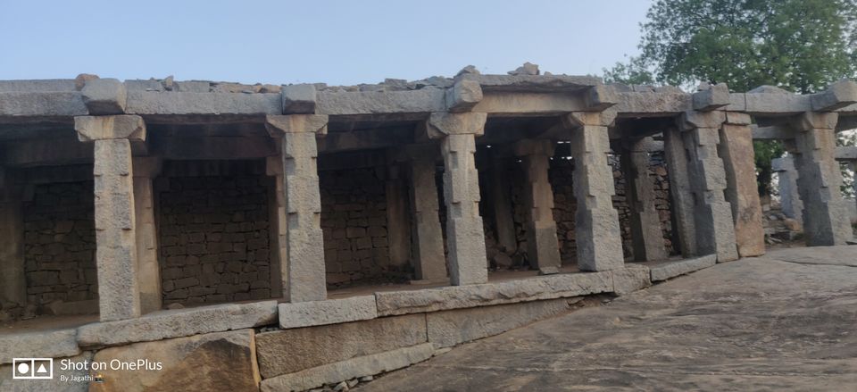 Photo of Hampi Bazaar Street, Karnataka, India by Jagathi Velpuri