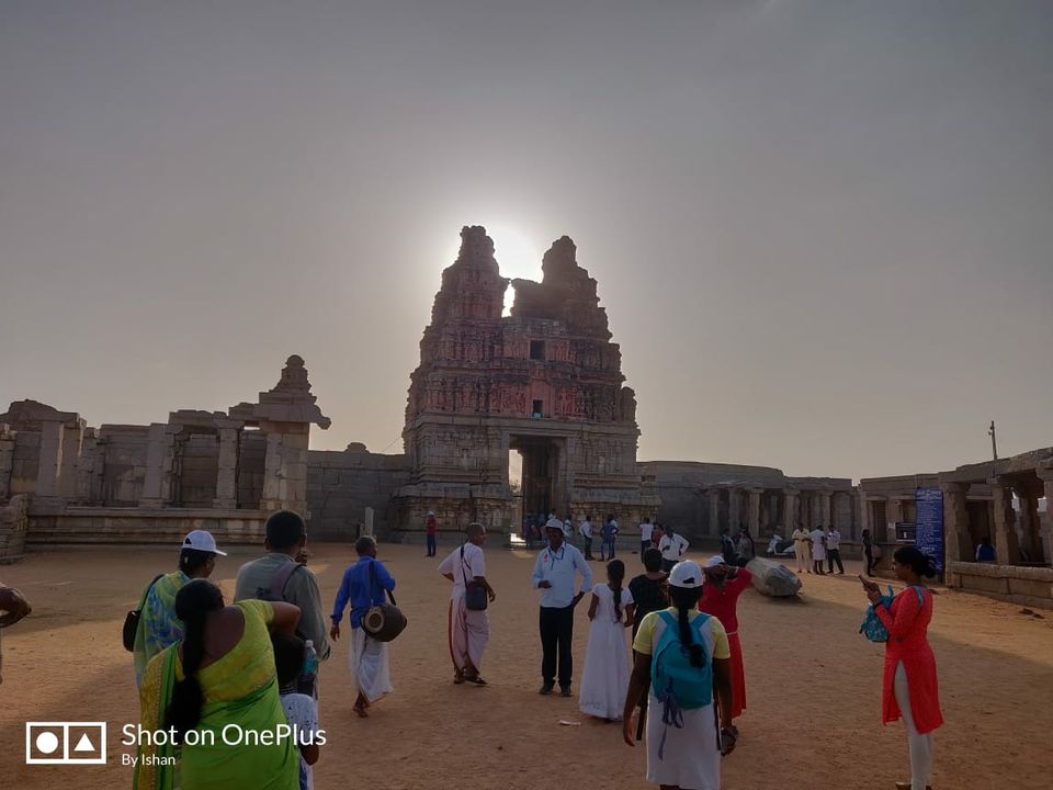 Photo of Hampi Bazaar Street, Karnataka, India by Jagathi Velpuri