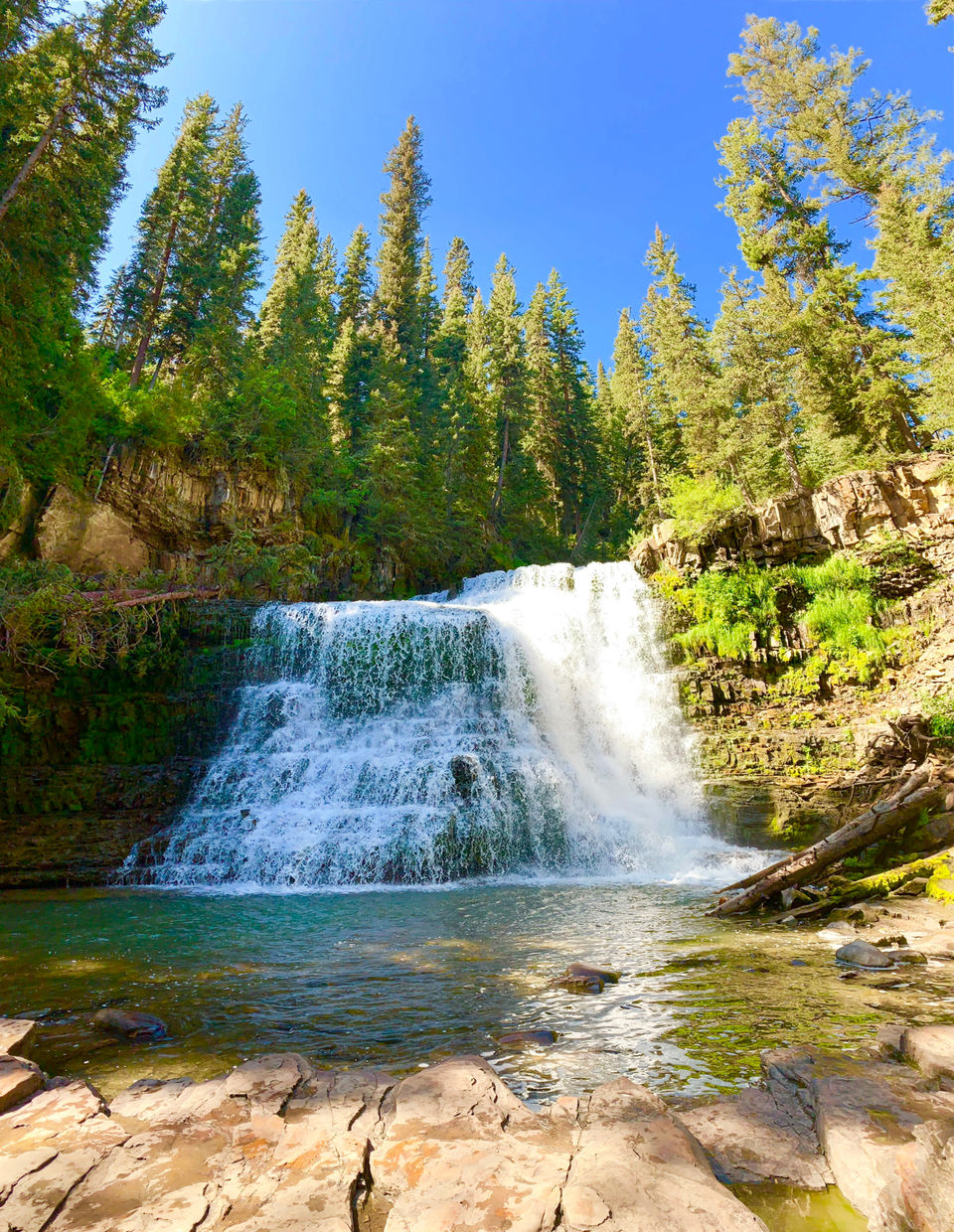 Photo of Ousel Falls, Big Sky, MT, USA by Emily Eisenberg