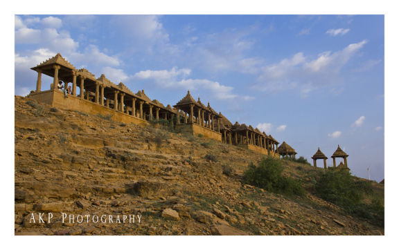 Photo of Bada Bagh, Jethwai, Rajasthan, India by The Wandering Chubbies