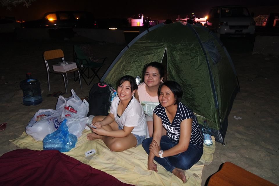 Photo of Desert beach night camping. 11/12 by Aian Mejillano