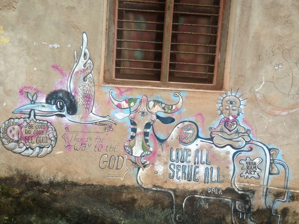 Photo of Graffiti trail in Gokarna 14/20 by srijalism