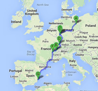Photo of Hitching through Europe in 65 hours straight 1/1 by Puneet Sahani