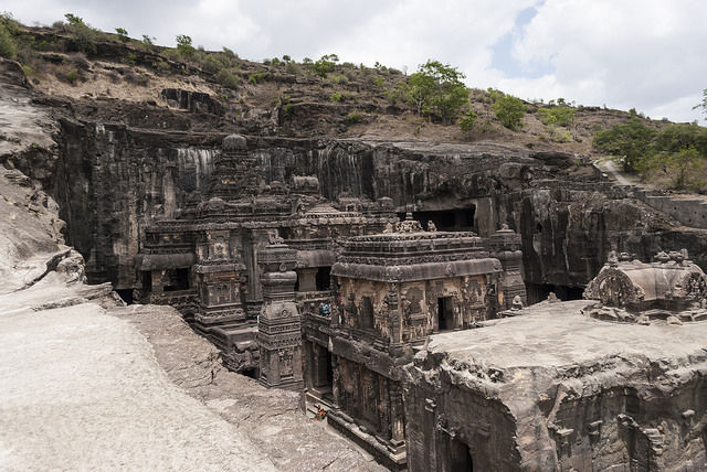 Photo of Ellora Caves, Verul, Maharashtra, India by Abhishek Bhan