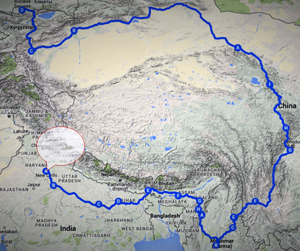 Photo of 17 Countries, 97 Days, 3 Mothers Travelled From Delhi To London by Road 3/6 by Sreshti Verma