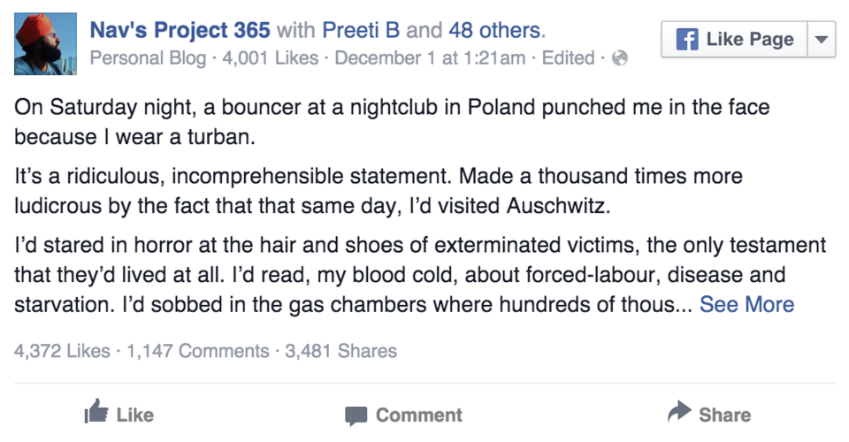 Photo of British Sikh Faces Racial Abuse At Polish Club For Wearing A Turban 3/5 by Gunjan Upreti