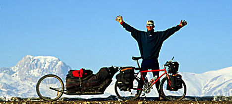 Photo of This Guy Rode All The Way From Sweden to Nepal With a Quick Stop at Mount Everest! 1/5 by Sreshti Verma
