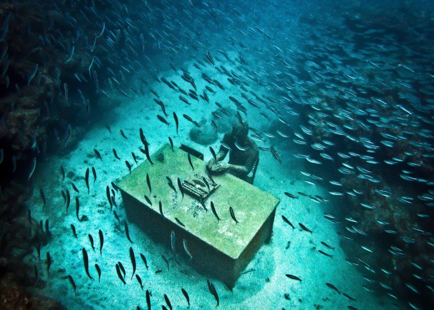 Photo of Travel Under Water To See These Unbelievable Sculptures 9/18 by Priyam Bagga