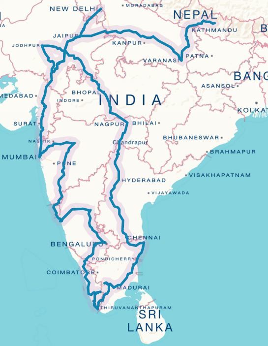 Photo of India in 4 months: My foreigner itinerary 21/25 by Nicolas Zapata