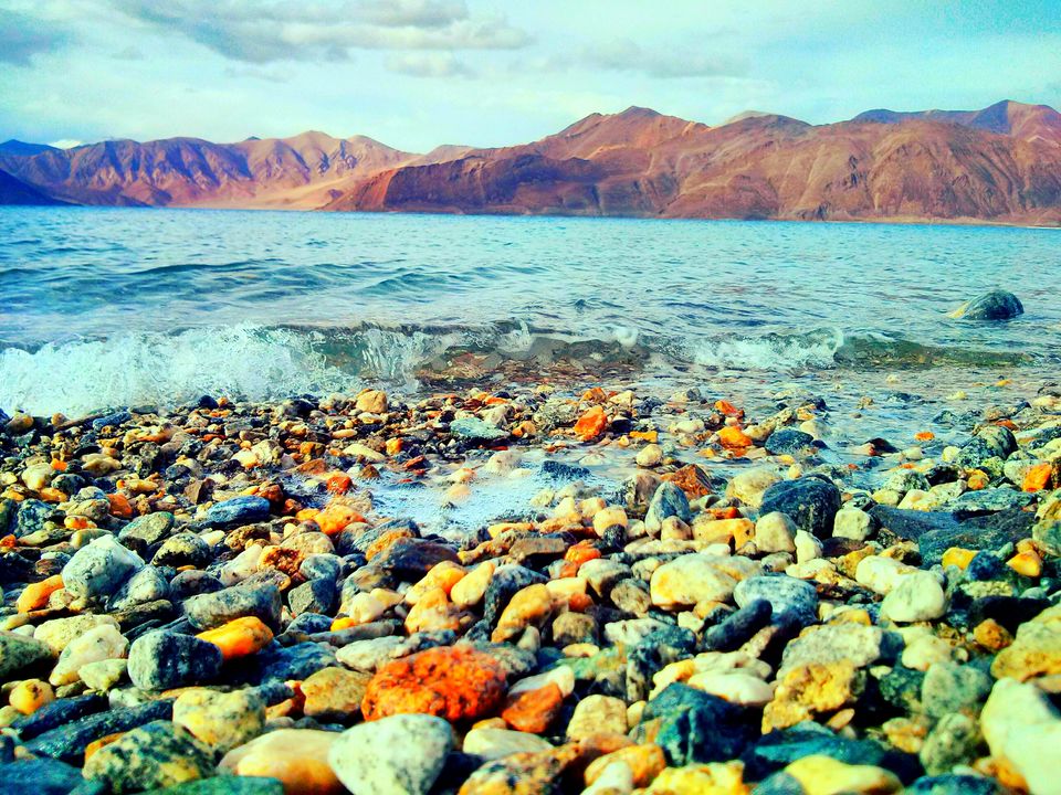 Photo of Pangong Tso - A view of a Rider 2/4 by KK Gautam