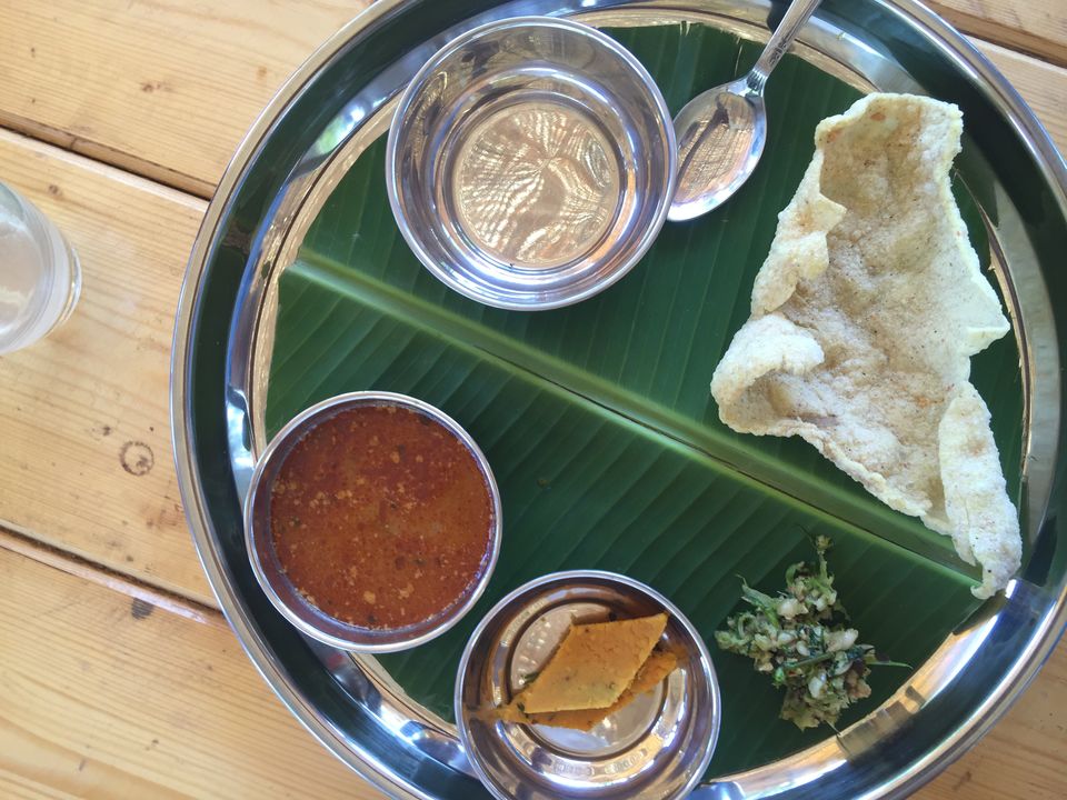 Photo of Vineyard trail with local Indian food- Nashik 7/16 by Mohal Banker