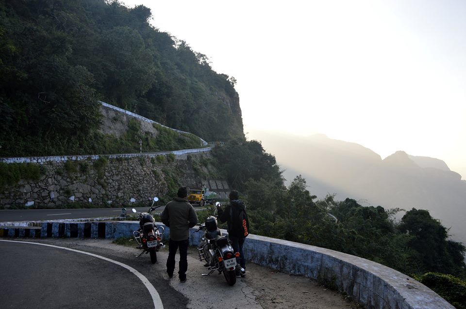 Photo of 2 bikes, 3 friends and some 40 hair pin bends! VALPARAI. 19/19 by Paras Mohamed