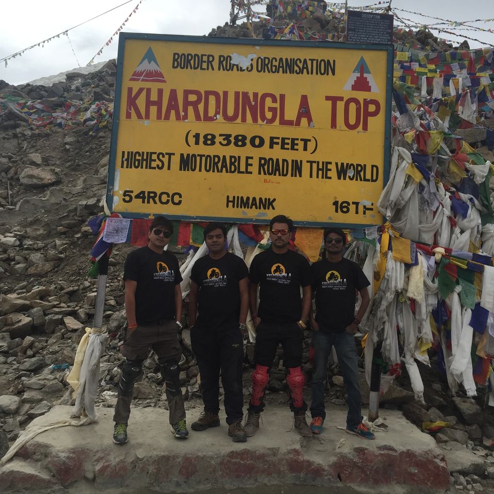 Photo of MAN, Machine & Himalaya : When we got LEH'd 16/32 by Satya Prakash Singh