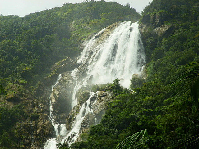 Photo of Dudhsagar Falls, Sonaulim, Goa, India by Abhishek Bhan