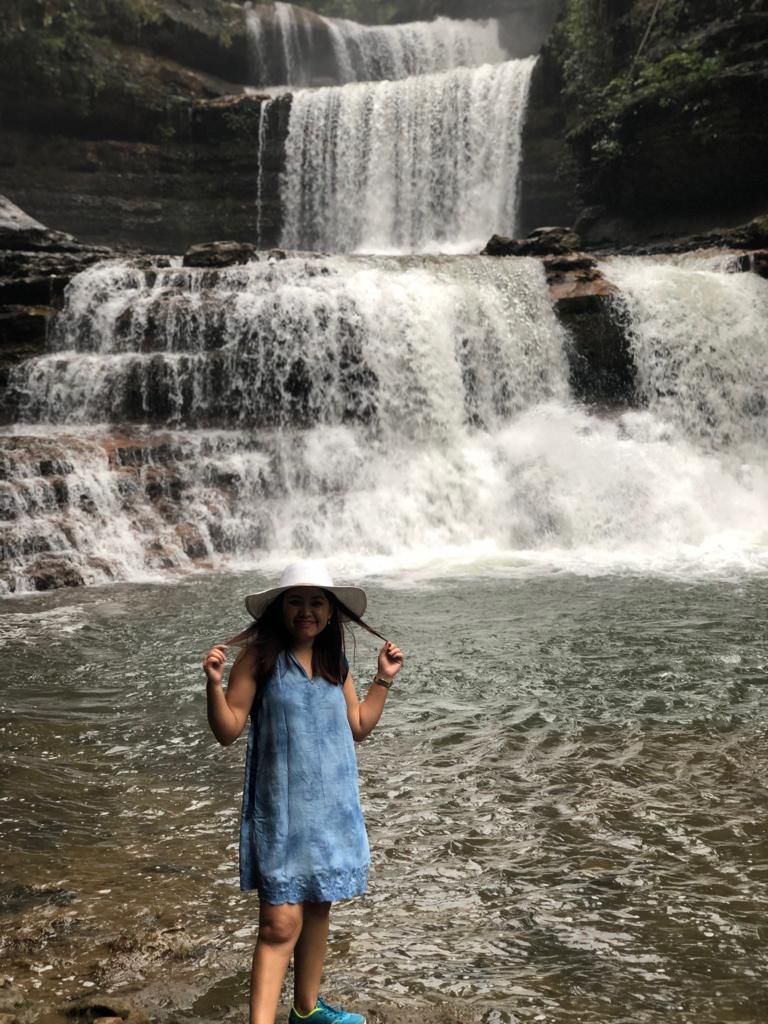 Photo of Daiñthlen Falls, Dainthlen Road, Cherrapunjee, Meghalaya, India by Saroja Rai