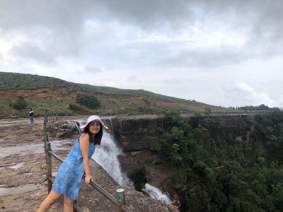Photo of Daiñthlen Falls, Dainthlen Road, Cherrapunjee, Meghalaya, India by Saroja Rai