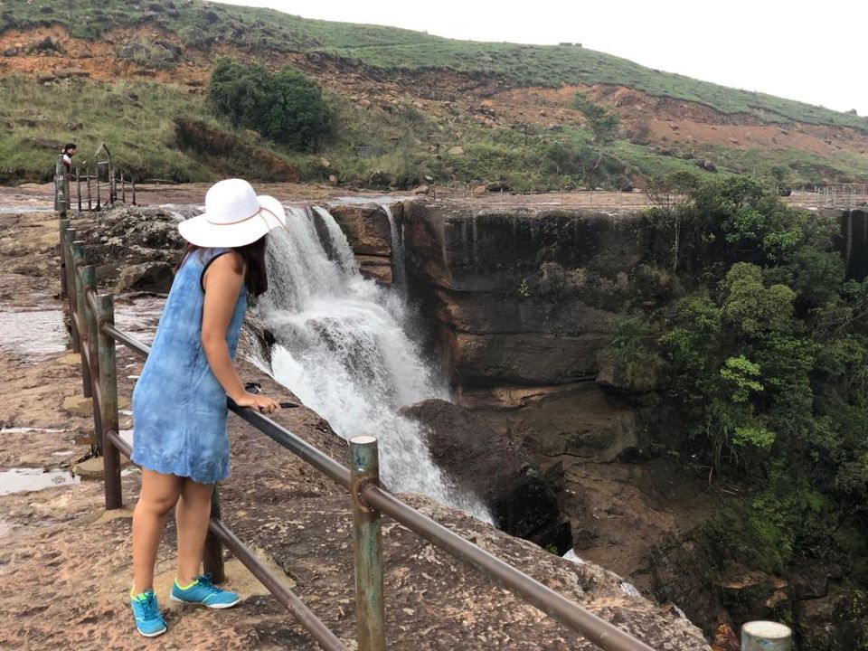Photo of Daiñthlen Falls, Dainthlen Road, Cherrapunjee, Meghalaya, India by Saroja Rai