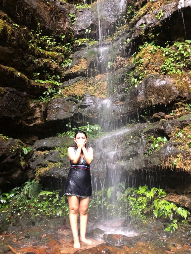 Photo of Daiñthlen Falls, Dainthlen Road, Cherrapunjee, Meghalaya, India by Saroja Rai