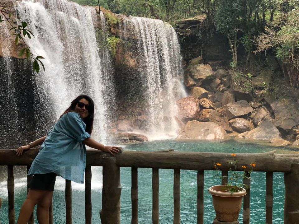 Photo of Krang Shuri Waterfall, Meghalaya, India by Saroja Rai