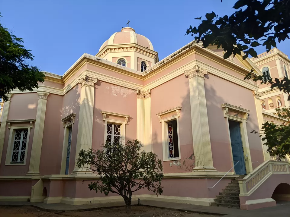 Photo of Immaculate Conception Cathedral, Mission Street, MG Road Area, Pondicherry, Puducherry, India by Shweta Pandit