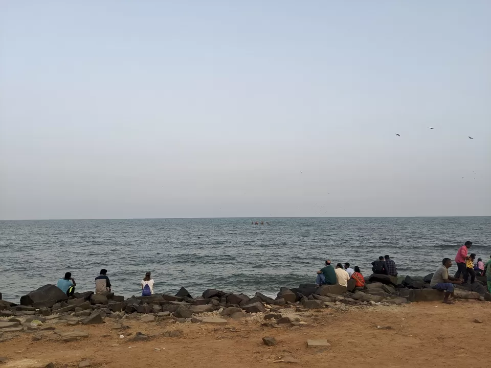 Photo of Rock beach, Saint Rock Street, Kavery Nagar, Reddiarpalayam, Pondicherry, Puducherry, India by Shweta Pandit