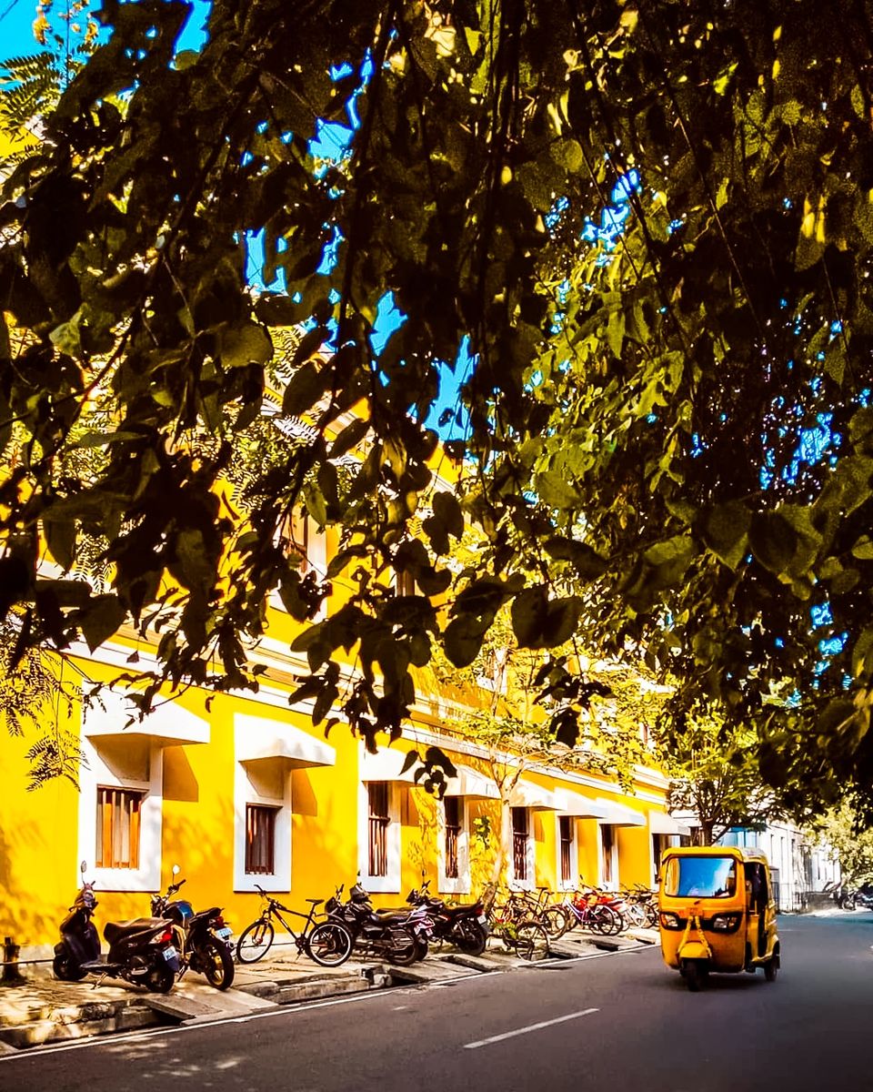 Photo of White Town, Puducherry, India by SAI MANOHAR CH
