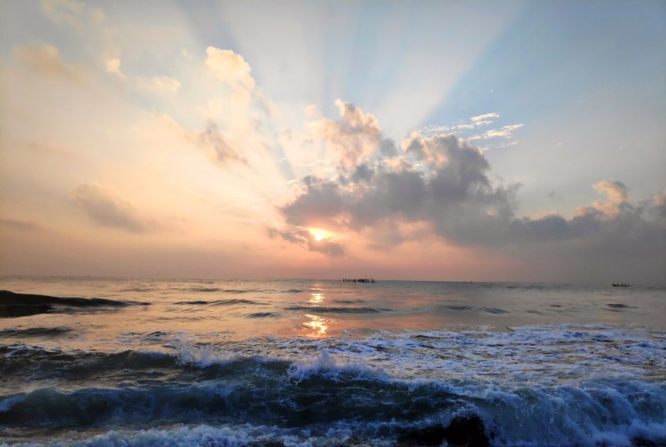 Photo of Rock Beach, White Town, Puducherry, India by SAI MANOHAR CH
