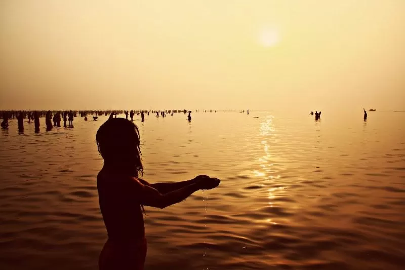 Photo of Gangasagar, West Bengal, India by Rupesh Kumar Jha