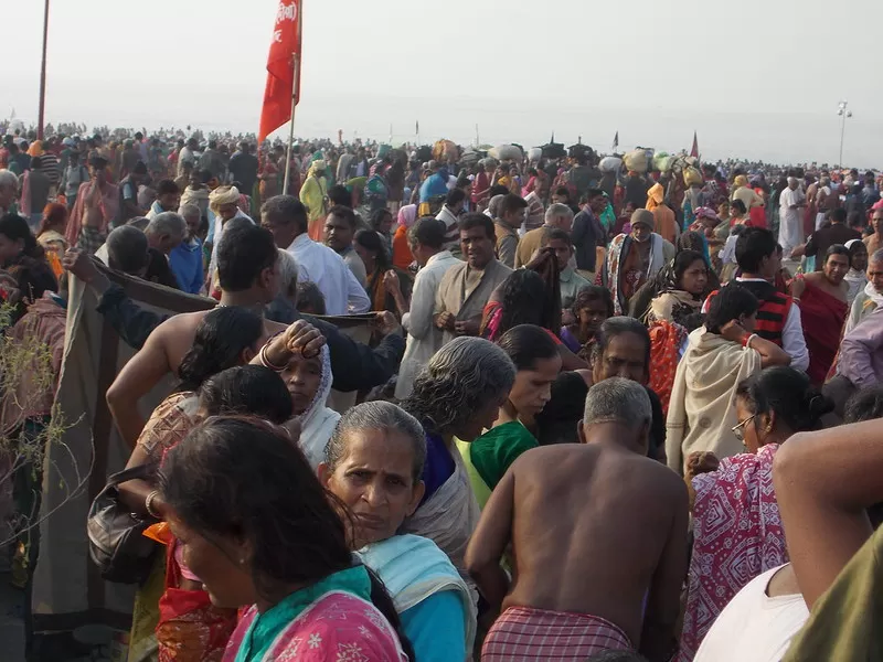 Photo of GangaSagar Mela, Sagar, West Bengal, India by Rupesh Kumar Jha