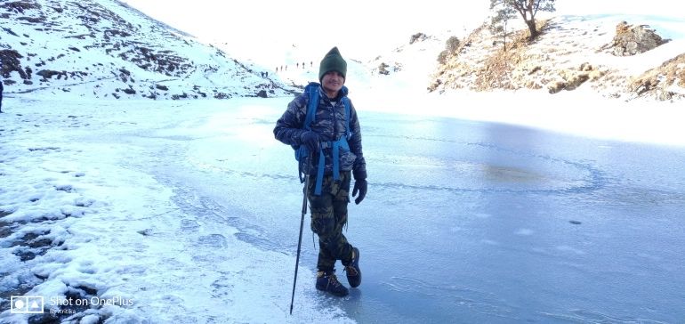 Photo of BrahmTal trek with 12 strong Buddy Doctors by Anil T Jadhav