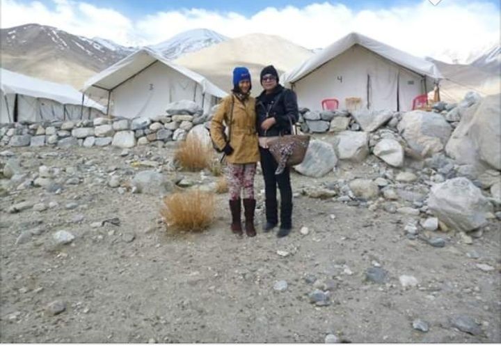 Photo of Pangong Lake by Diya Tilara