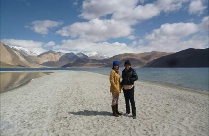 Photo of Pangong Lake by Diya Tilara