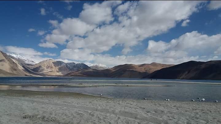 Photo of Pangong Lake by Diya Tilara