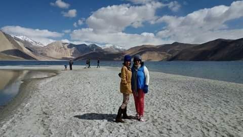 Photo of Pangong Lake by Diya Tilara