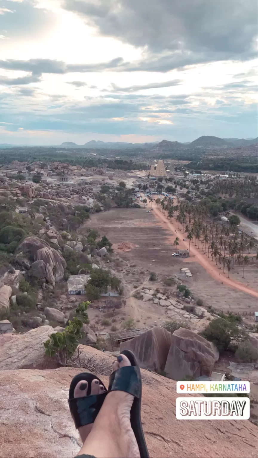 Photo of Matanga Hill, Hampi, Karnataka, India by HazelTejal
